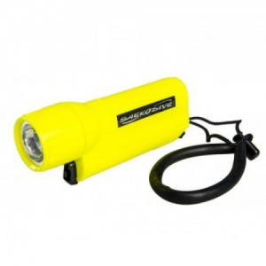 Фонарь подводный SAEKODIVE AL07LED, 220lm , батарея тип С